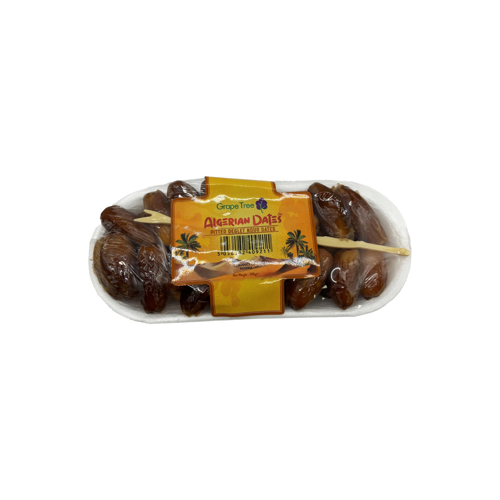 Grape Tree Pitted Deglet Nour Dates 200g Grape Tree Pitted Deglet Nour Dates 200g