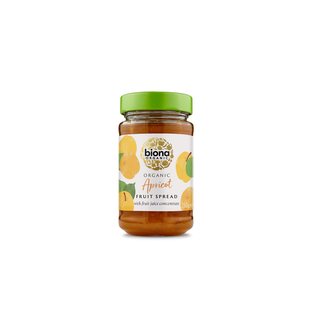 Biona Organic Apricot Fruit Spread 250g Biona Organic Apricot Fruit Spread 250g