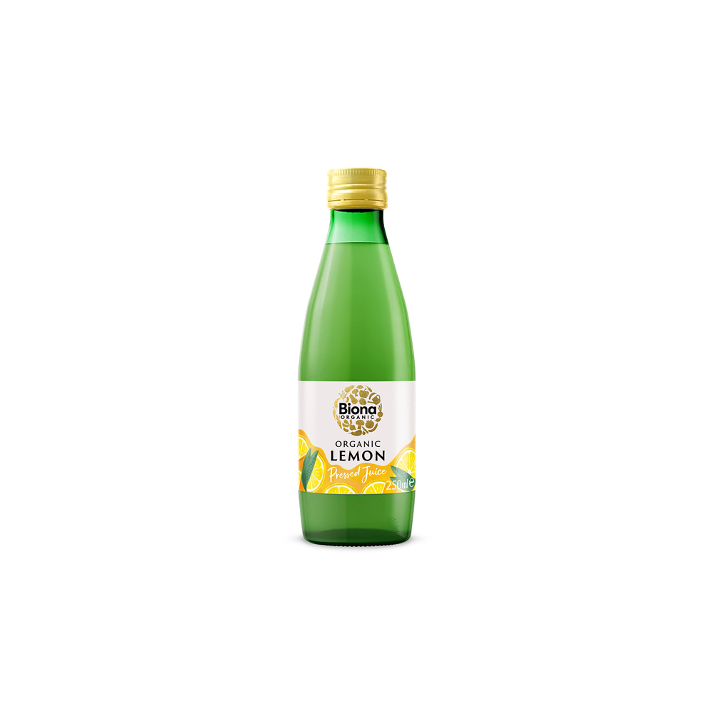 Biona Organic Lemon Juice 250ml Biona Organic Lemon Juice 250ml