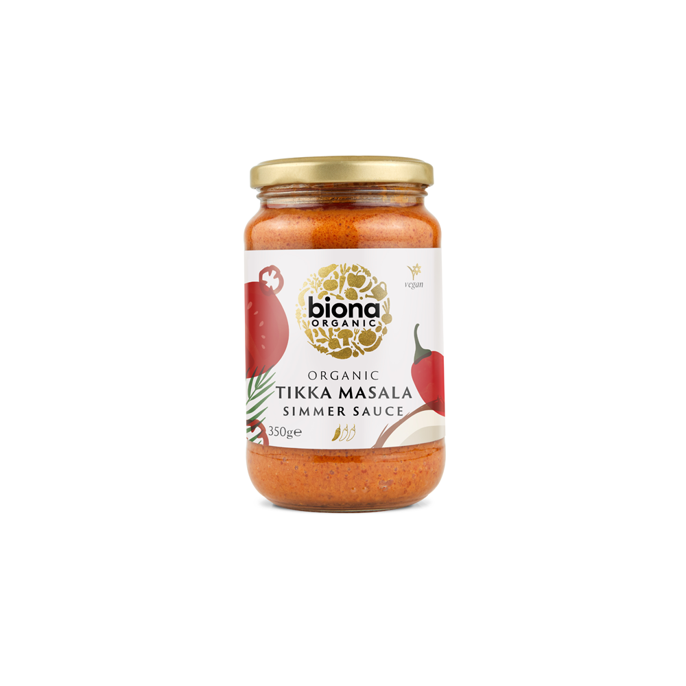 Biona Organic Tikka Masala Simmer Sauce 350g Biona Organic Tikka Masala Simmer Sauce 350g