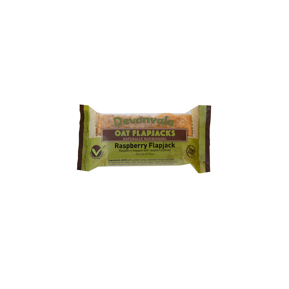 Devonvale Raspberry Flapjack 95g Devonvale Raspberry Flapjack 95g