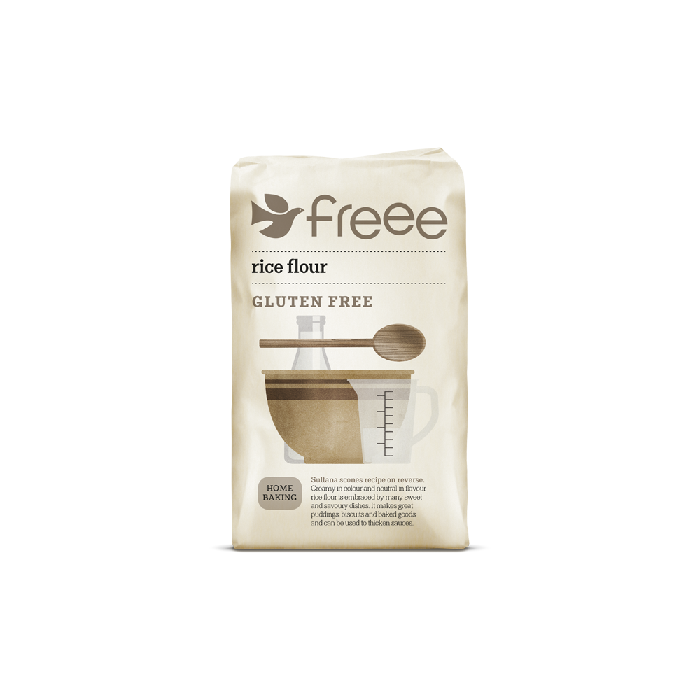 Doves Farm Freee Gluten Free Rice Flour 1kg