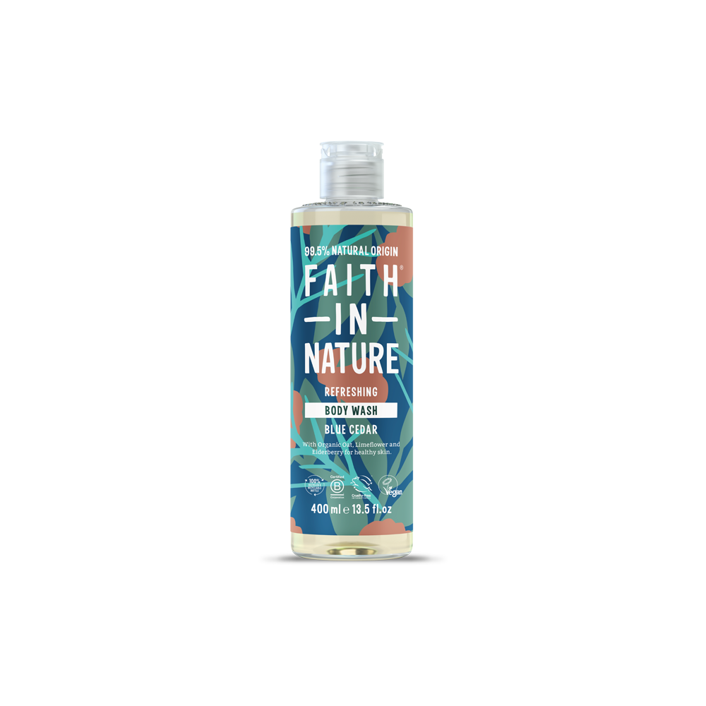 Faith In Nature Cedar Body Wash 400ml Faith In Nature Cedar Body Wash 400ml