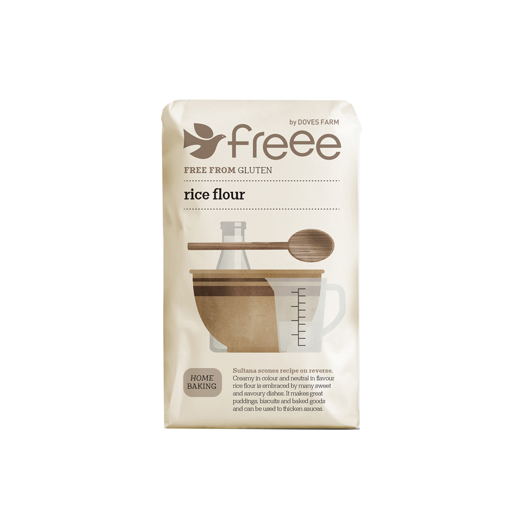 Doves Farm Freee Rice Flour 1kg Doves Farm Freee Rice Flour 1kg