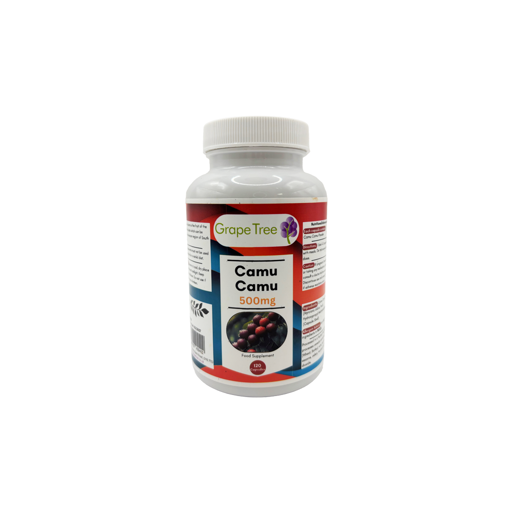 Grape Tree Camu Camu 500mg 120 Capsules