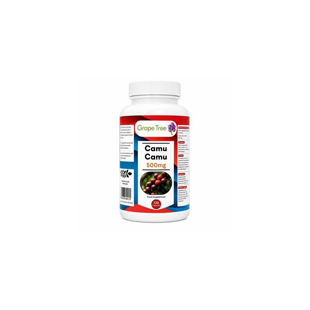 Grape Tree Camu Camu 500mg 120 Capsules Grape Tree Camu Camu 500mg 120 Capsules