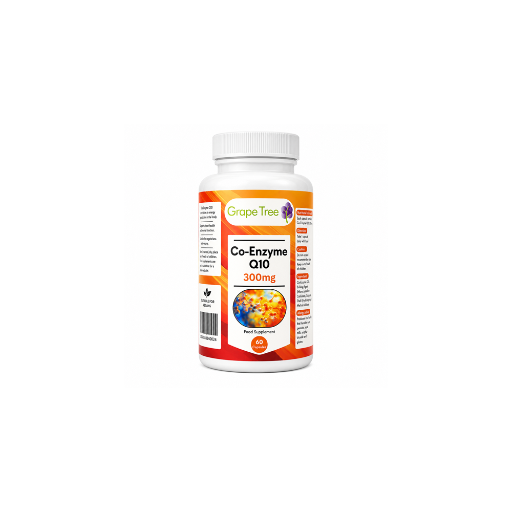 Grape Tree Co-Enzyme Q10 60 Capsules Grape Tree Co-Enzyme Q10 60 Capsules