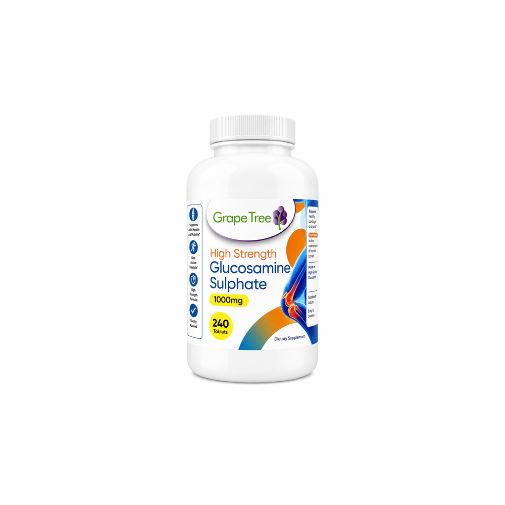 Grape Tree High Strength Glucosamine Sulphate 1000mg 240s