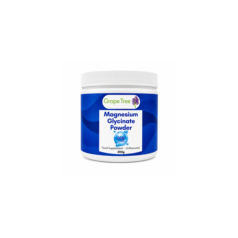 Grape Tree Magnesium Glycinate Powder 200g Grape Tree Magnesium Glycinate Powder 200g