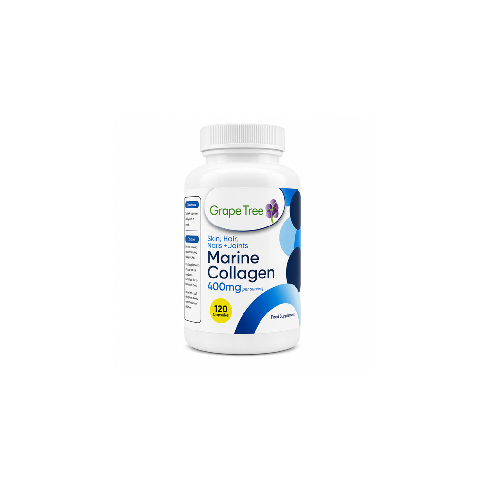 Grape Tree Marine Collagen 400mg 120 Capsules