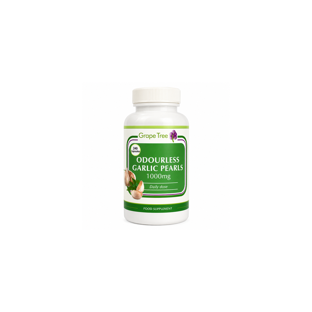 Grape Tree Odourless Garlic Pearls 1,000mg 240's