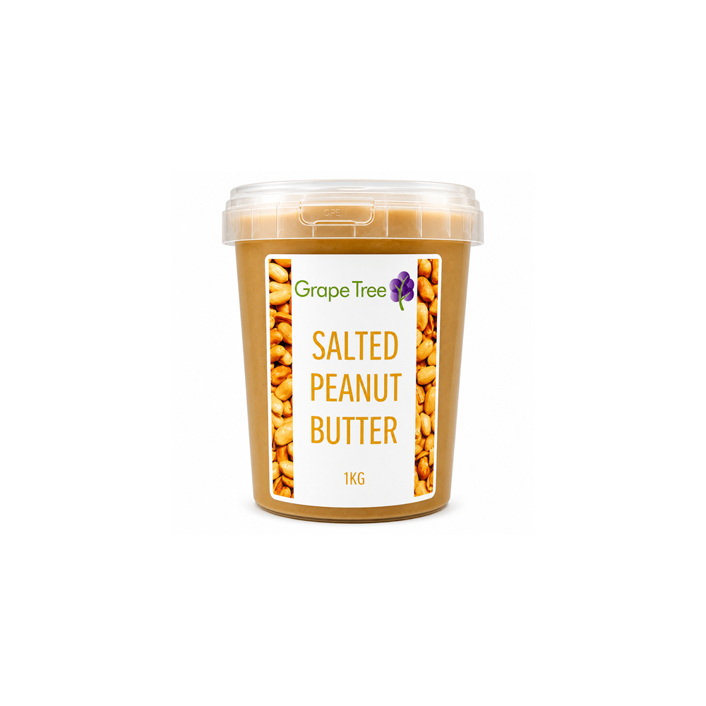 Grape Tree Salted Peanut Butter 1kg 