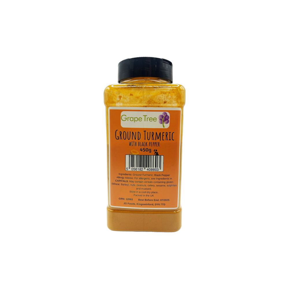 Ground Turmeric With Black Pepper 450g Ground Turmeric With Black Pepper 450g