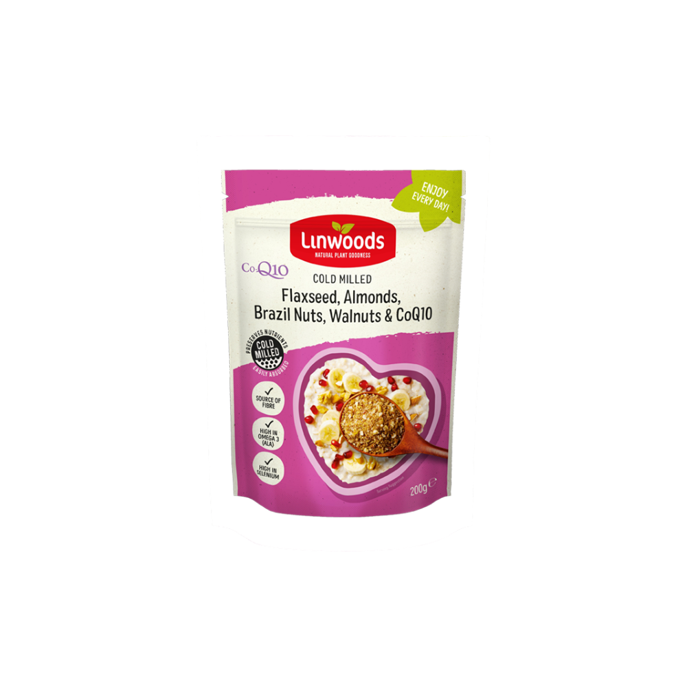 Linwoods Flaxseed, Almonds, Brazil Nuts And CoQ10 200g