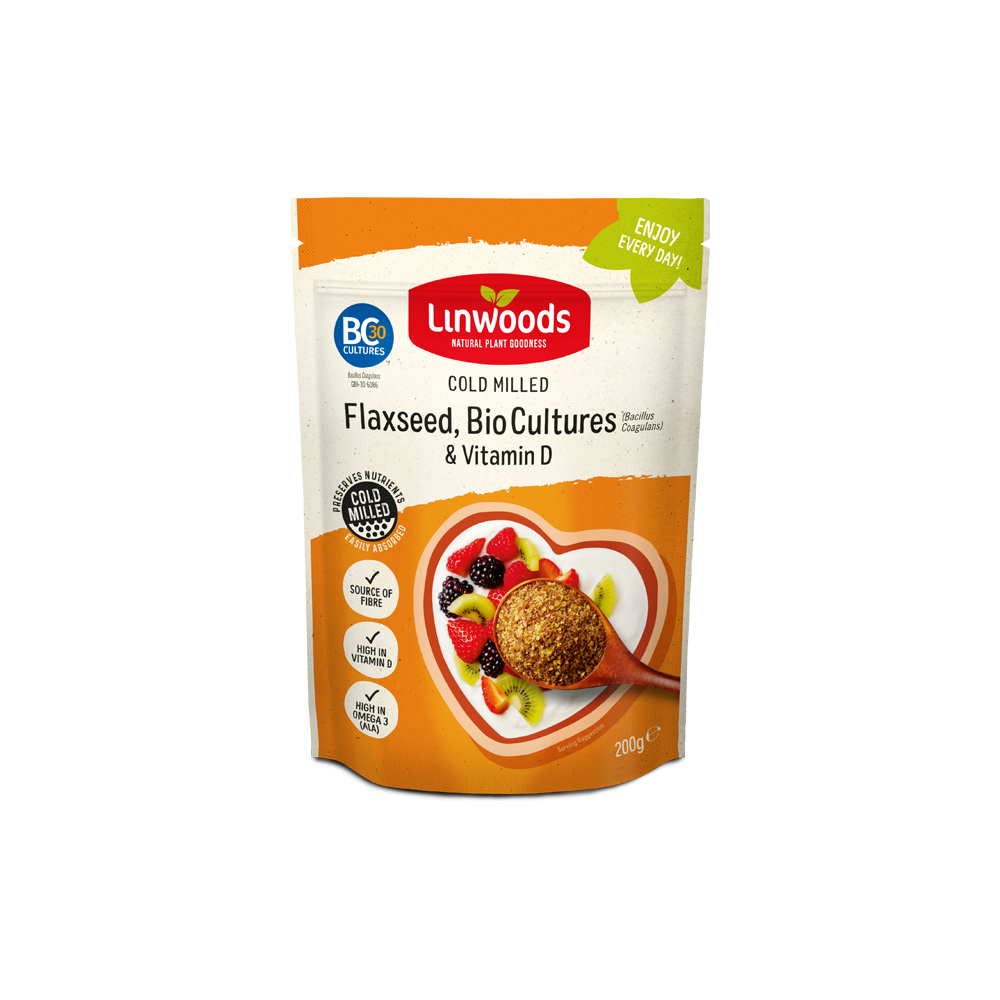 Linwoods Flaxseed Bio Cultures And Vitamin D 200g