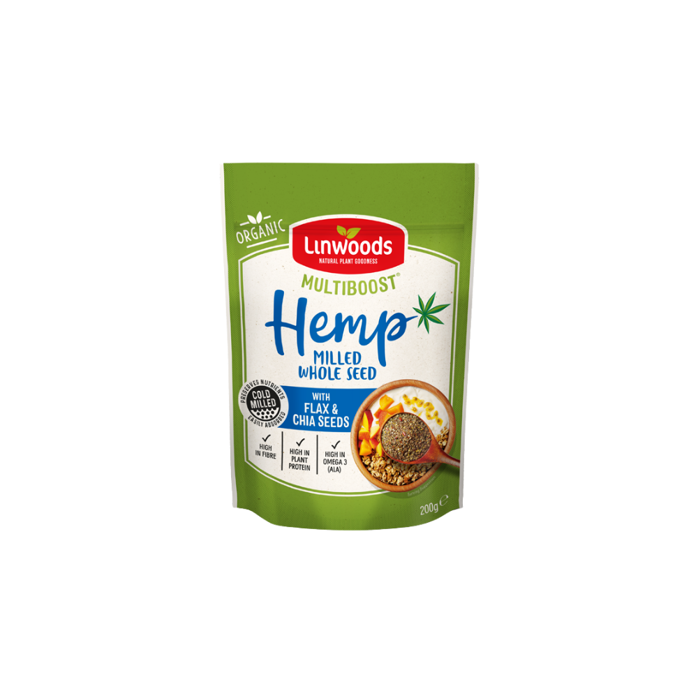 Linwoods Multiboost Hemp With Flax And Chia Seeds 200g Linwoods Multiboost Hemp With Flax And Chia Seeds 200g