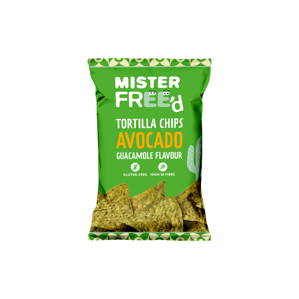 Mister Free'd Avocado Tortilla Chips 135g Mister Free'd Avocado Tortilla Chips 135g