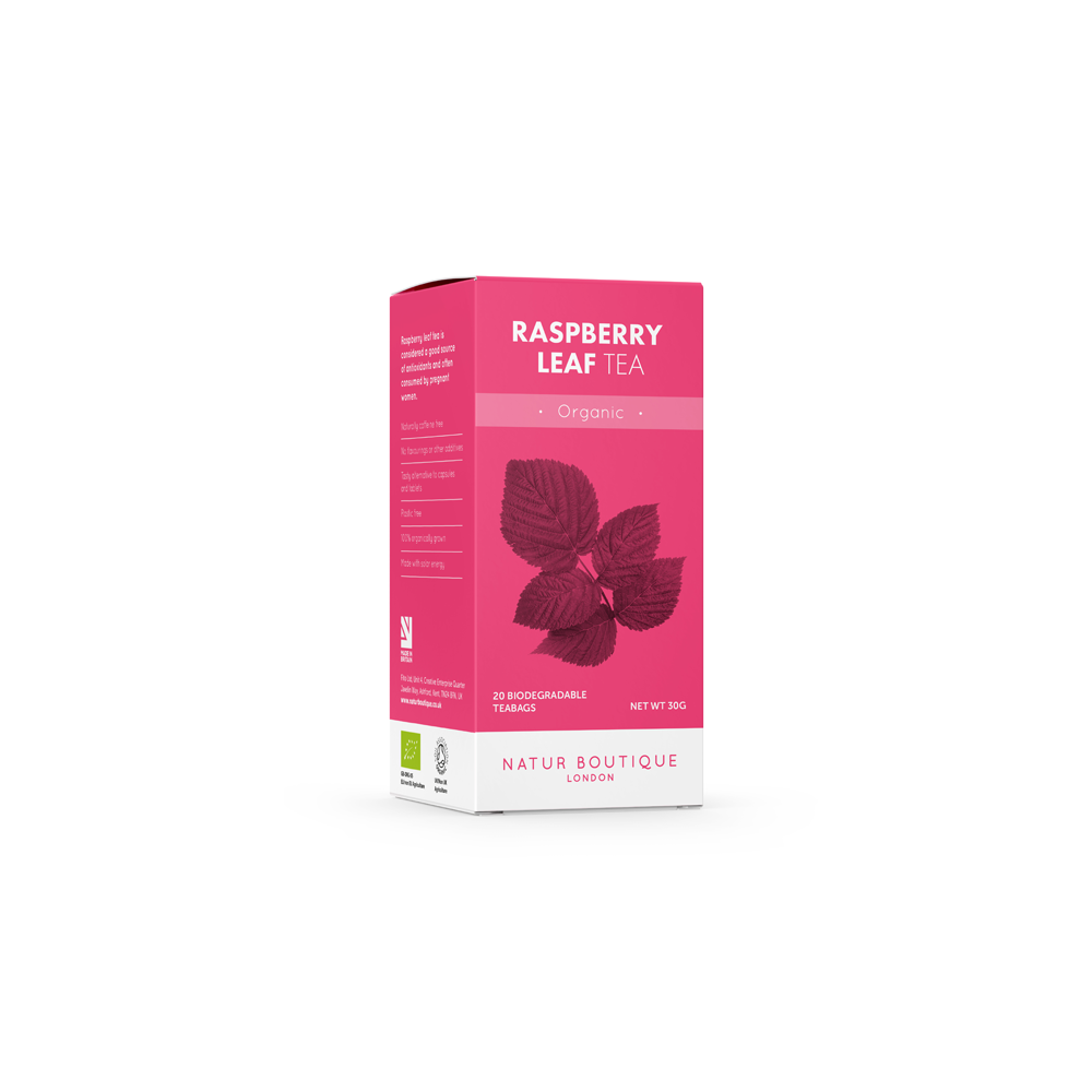 Natur Boutique Organic Raspberry Leaf Tea 20 Teabags Natur Boutique Organic Raspberry Leaf Tea 20 Teabags