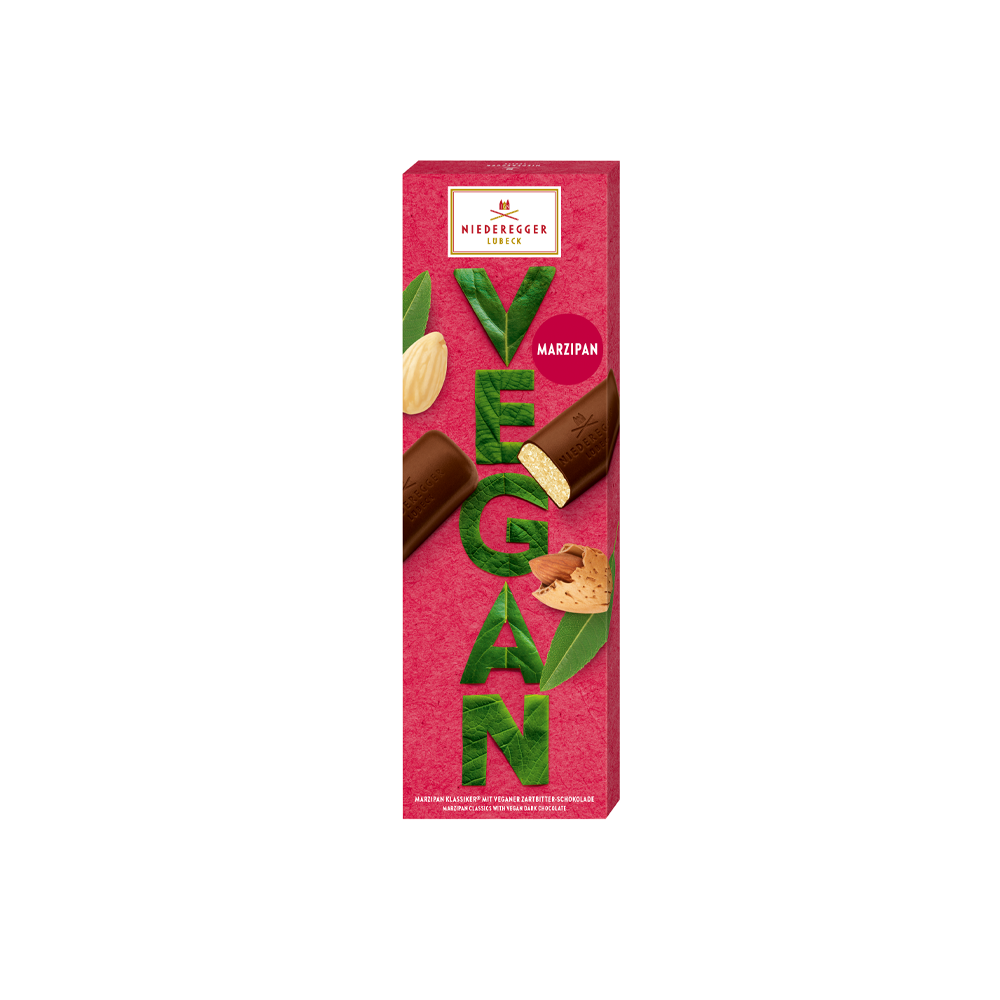 Niederegger Vegan Dark Chocolate Marzipan Loaves 100g Niederegger Vegan Dark Chocolate Marzipan Loaves 100g