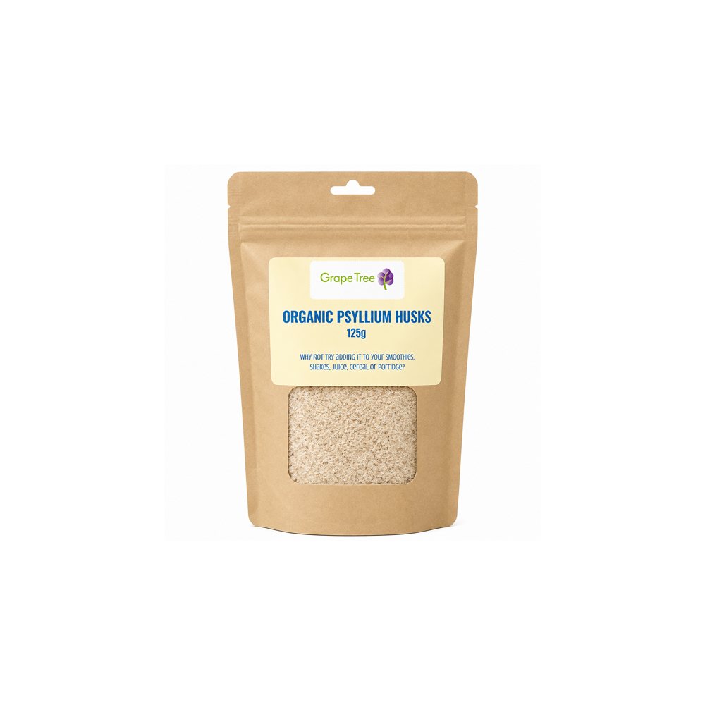 Organic Psyllium Husks 125g