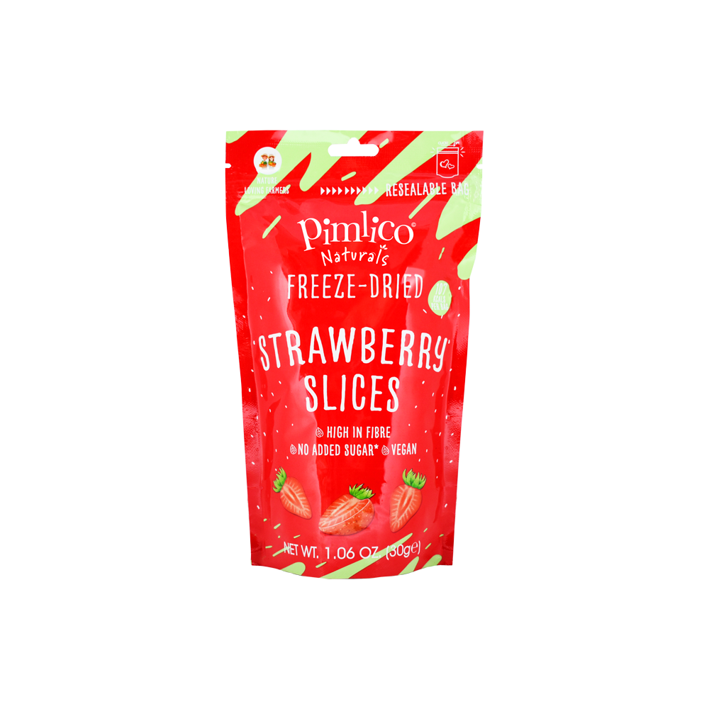 Pimlico Freeze Dried Strawberries 30g Pimlico Freeze Dried Strawberries 30g