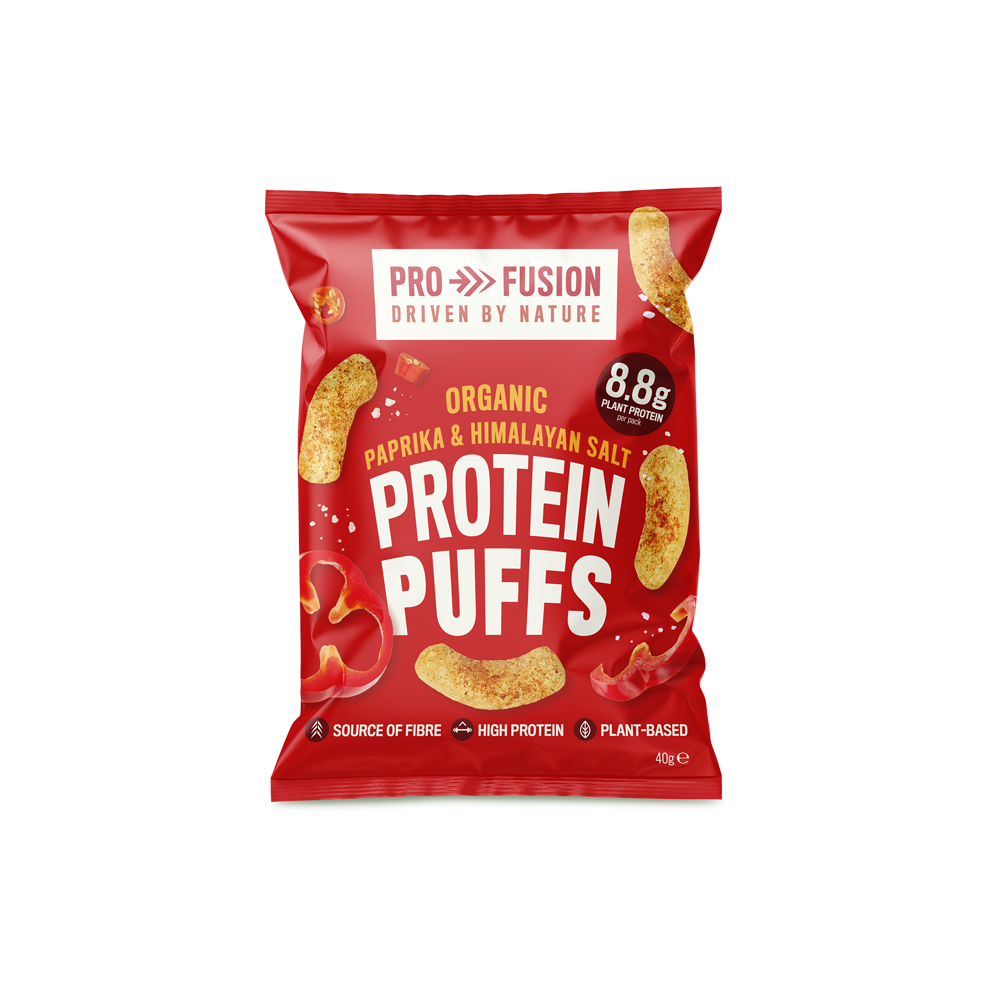 Profusion Protein Puffs Paprika And Himalayan Salt 40g Profusion Protein Puffs Paprika And Himalayan Salt 40g