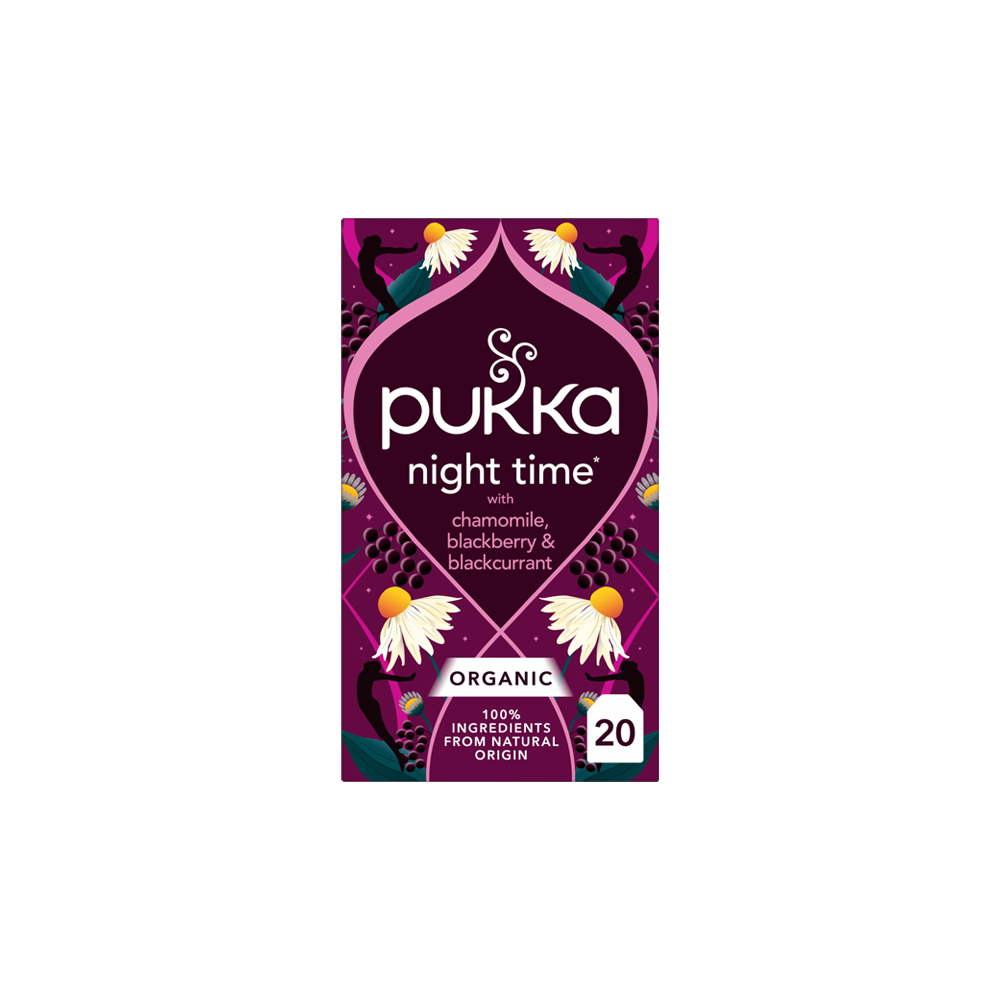 Pukka Night Time Berry Organic Herbal Tea 20 Bags Pukka Night Time Berry Organic Herbal Tea 20 Bags