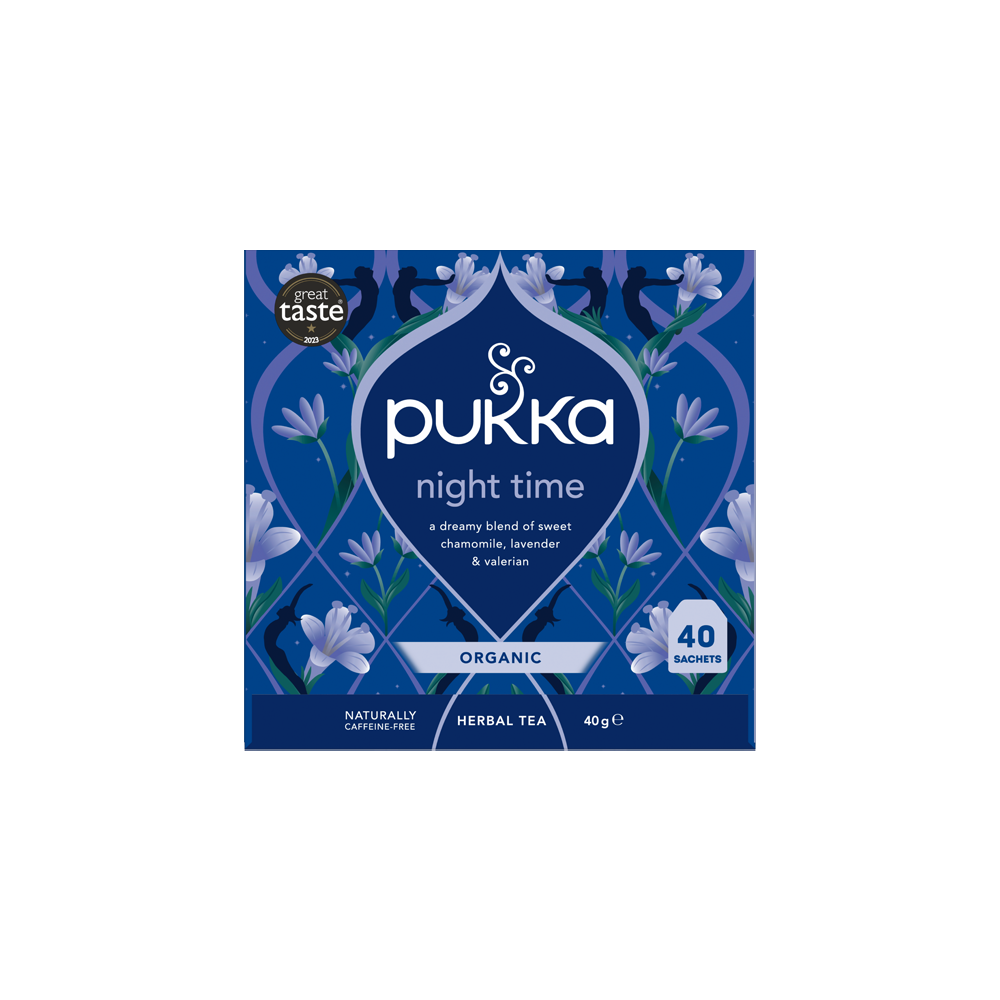 Pukka Organic Night Time Herbal Tea 40s Pukka Organic Night Time Herbal Tea 40s