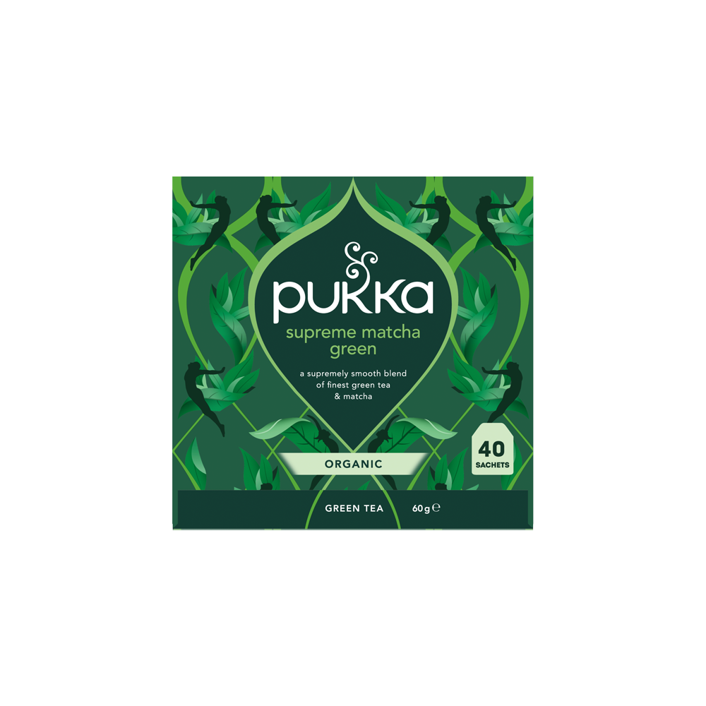 Pukka Organic Supreme Green Matcha Tea 40s