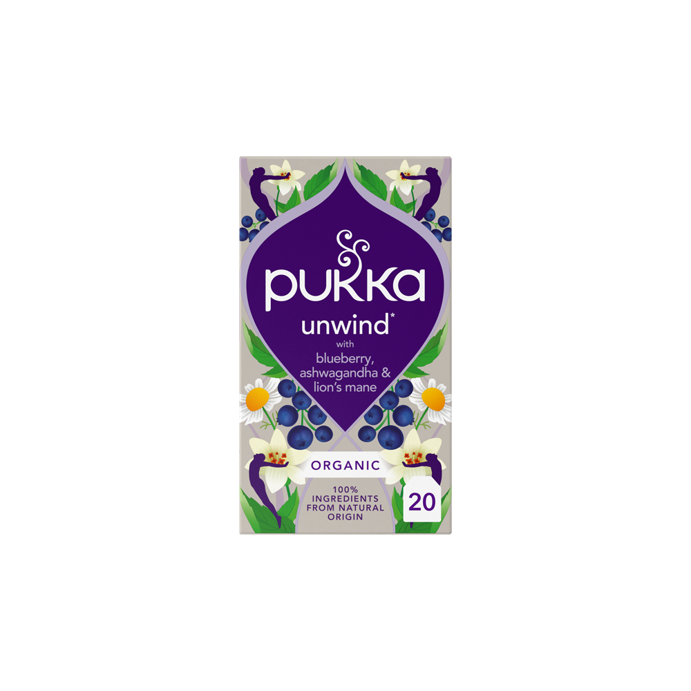 Pukka Organic Unwind Tea 20 Bags Pukka Organic Unwind Tea 20 Bags