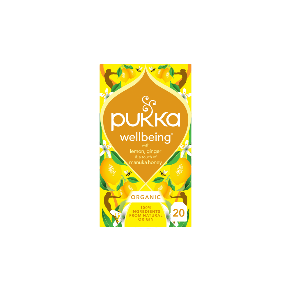 Pukka Organic Lemon Ginger & A Touch Of Manuka Honey 20 Bags Pukka Organic Lemon Ginger & A Touch Of Manuka Honey 20 Bags