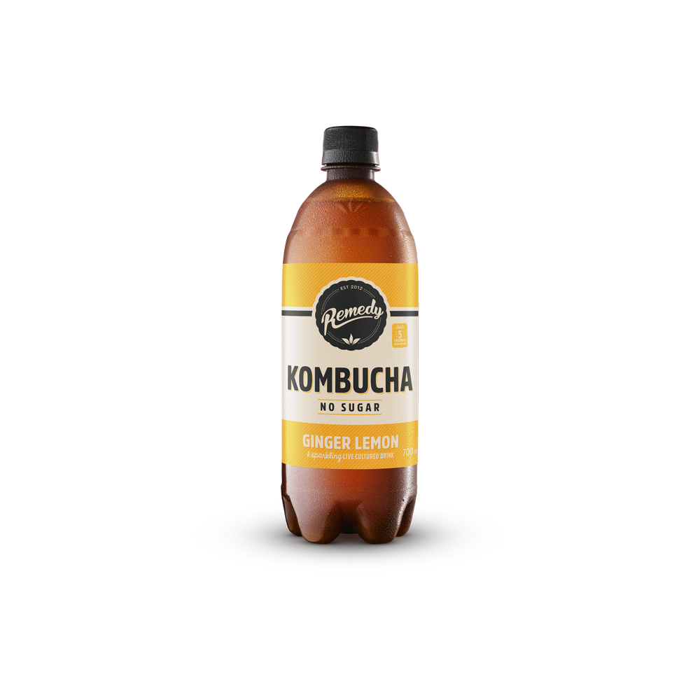 Remedy Kombucha Ginger Lemon 700ml