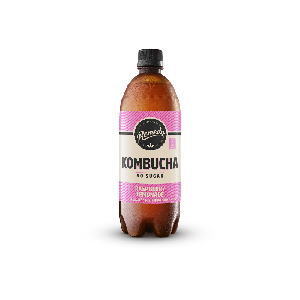 Remedy Kombucha Raspberry Lemonade 700ml