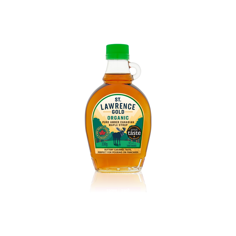St Lawrence Pure Organic Maple Syrup 330g St Lawrence Pure Organic Maple Syrup 330g