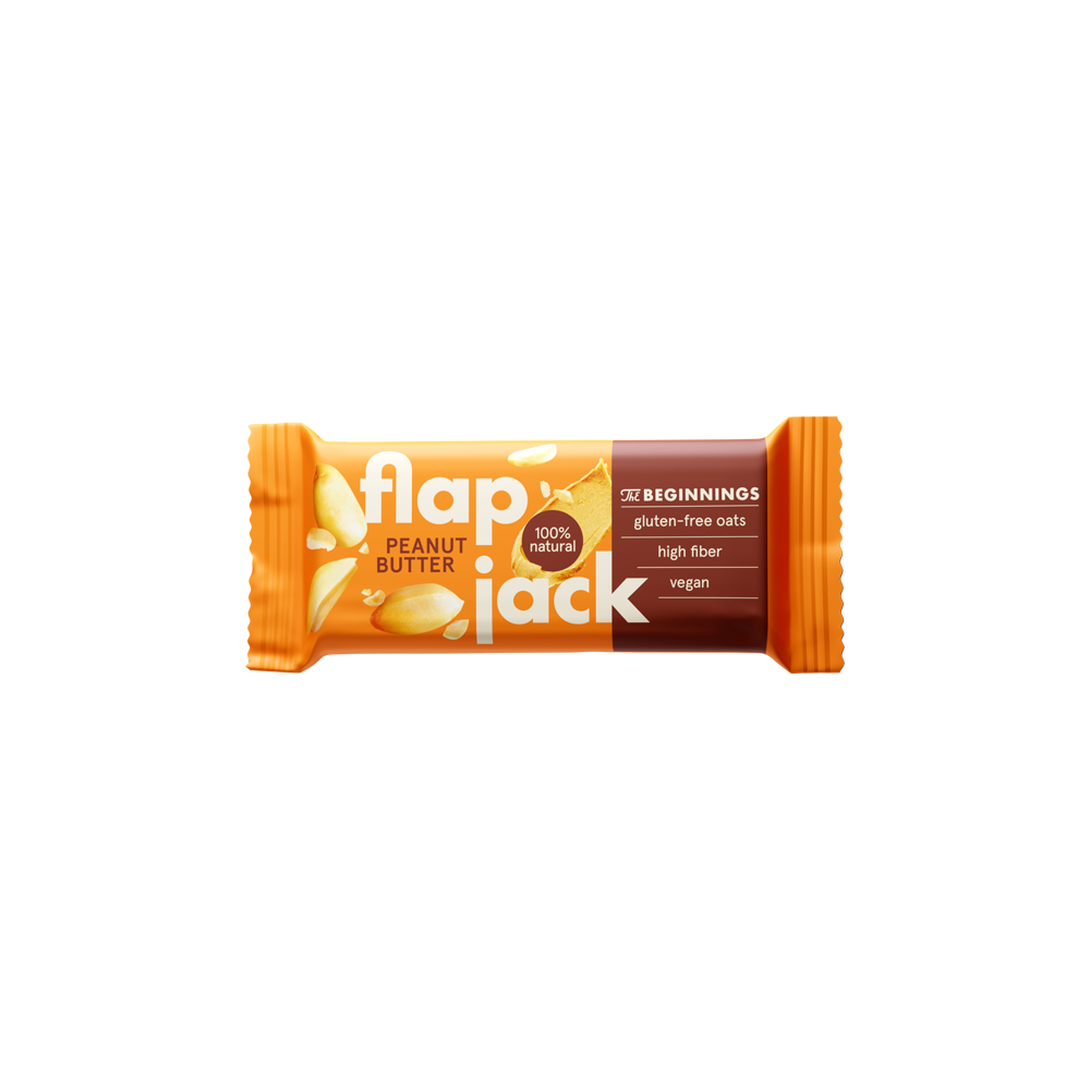 The Beginnings Peanut Butter Flapjack 60g
