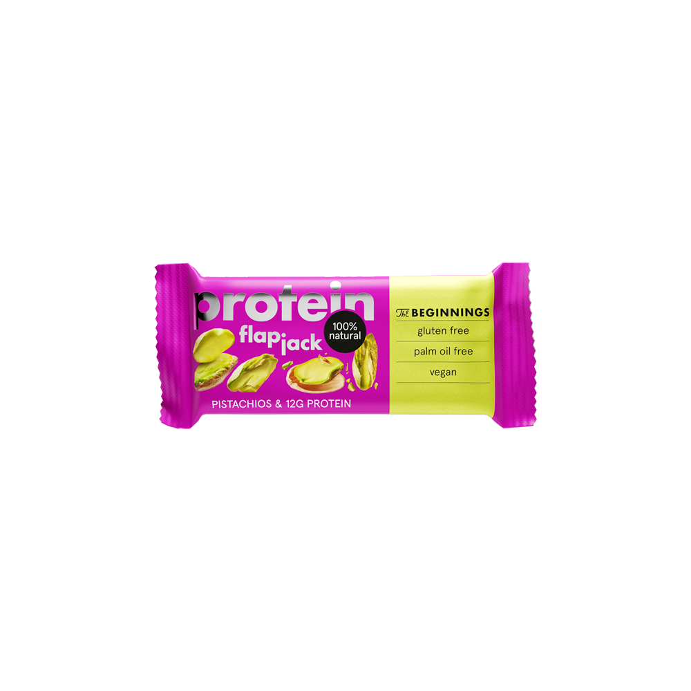 The Beginnings Protein Pistachio Flapjack 60g