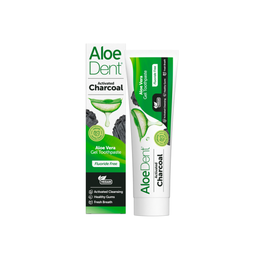 AloeDent Activated Charcoal Toothpaste 100ml