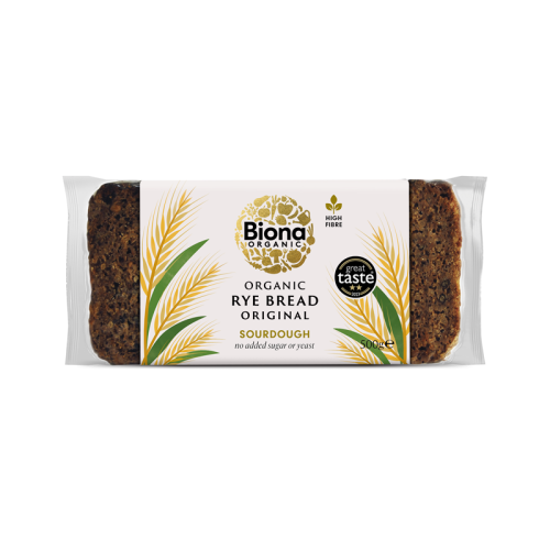 Biona Organic Rye Bread 500g