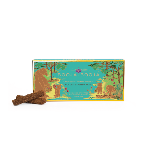 Booja-Booja Vegan Chocolate Loglets Salted Caramel 115g