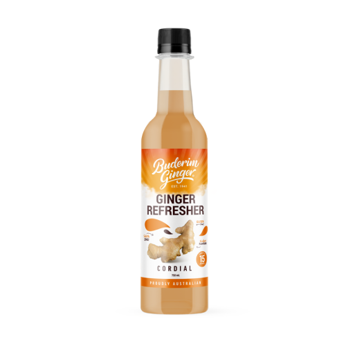 Buderim Ginger Refresher Cordial 750ml