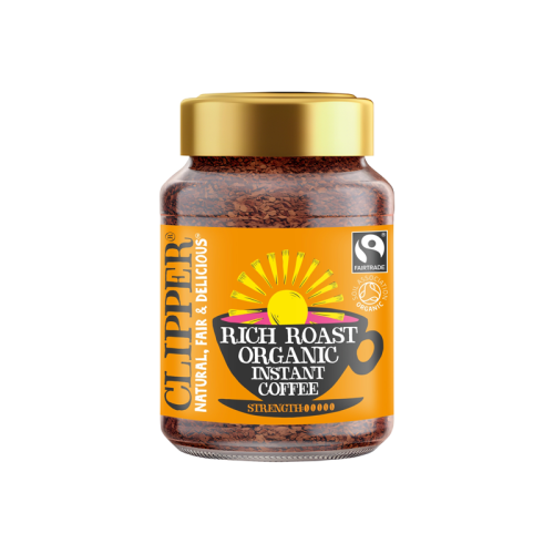Clipper Organic Rich Roast Coffee 100g