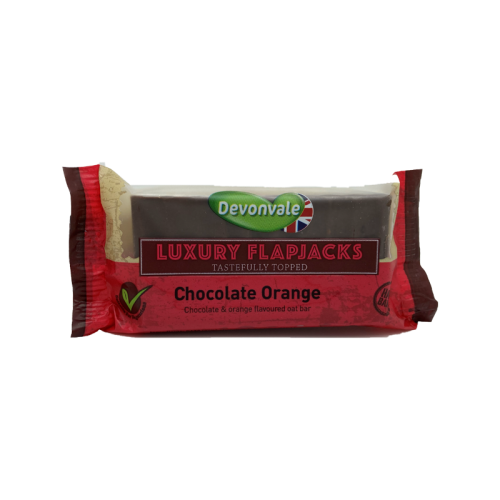 Chocolate & Orange flavoured oat bar.