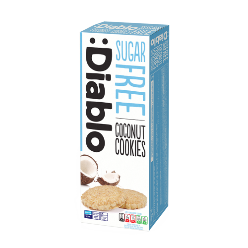 Diablo Sugar Free Coconut Cookies 150g