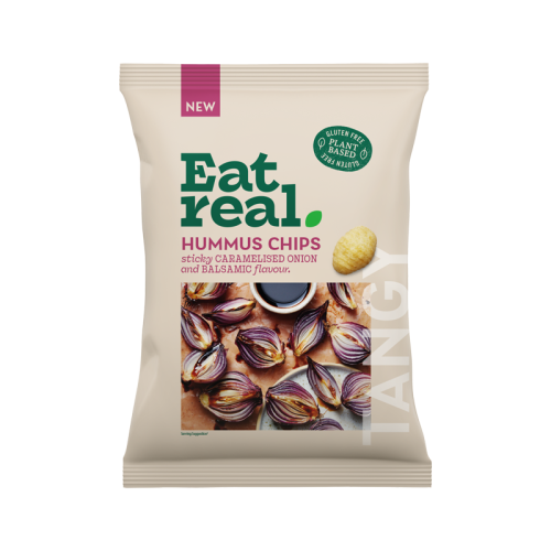 Eat Real Hummus Caramelised Onion And Balsamic Vinegar 110g
