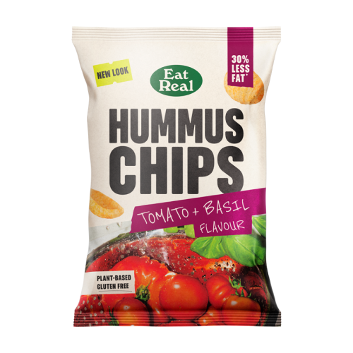 eat real hummus tomato and basil