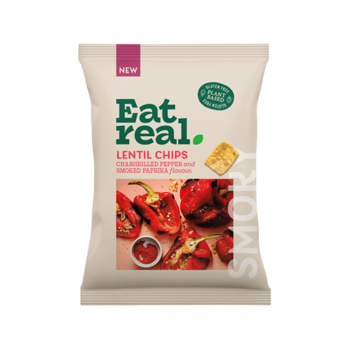 Eat Real Lentil Chargrilled Red Pepper And Smoked Paprika 95g