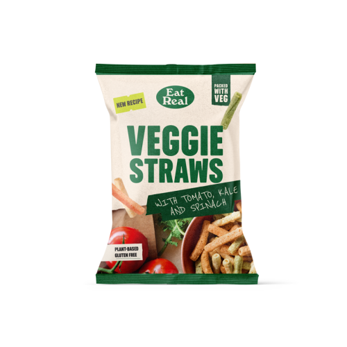Eat Real Veggie Straws Sea Salt 110g