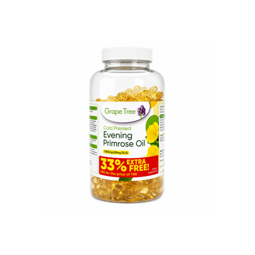 Evening Primrose Oil 1000mg 240 Soft Gel Capsules