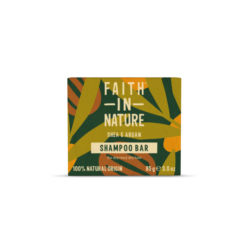 Faith In Nature Shea And Argan Shampoo Bar 85g
