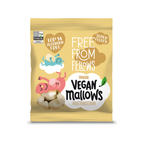 Free From Fellows Vegan Vanilla Mallows 105g